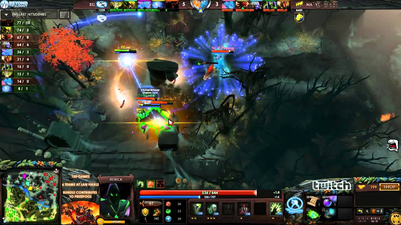 The Summit. NaVi vs Evil Geniuses, bo1. 06.06.2014