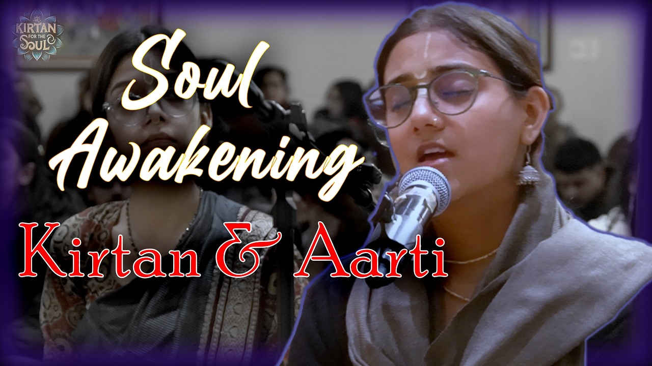Hare Krishna  ISKCON  Kirtan Melody and Gaura Aarti || Bhaktin Devanshi ft Bhakti Academy