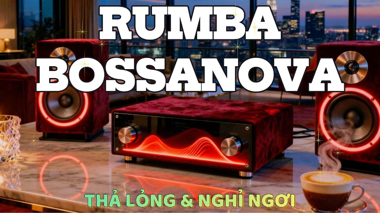 NHẠC RUMBA BOSSANOVA CAFE | THẢ LỎNG & NGHỈ NGƠI| Hòa Tấu Rumba Guitar | Nhạc Cafe Buổi Sáng