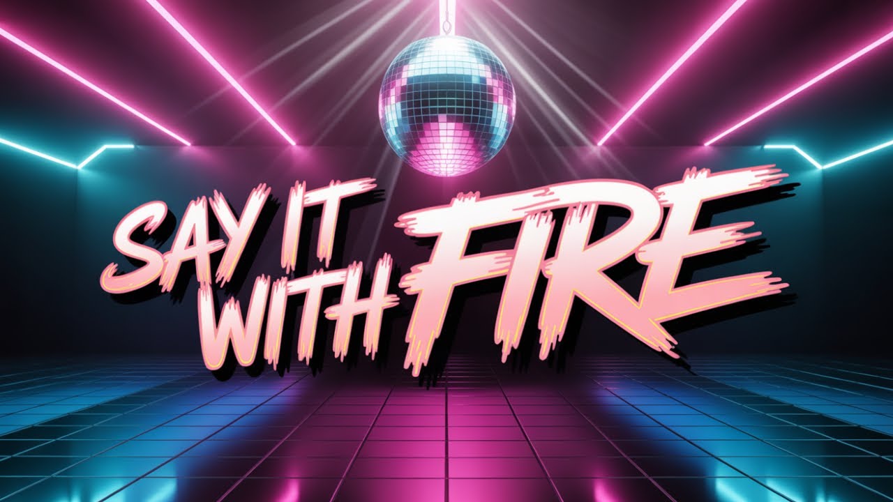 Say It With Fire (Original) | 80s Disco Dance-Pop | AI Re:Sound