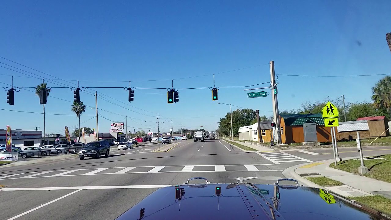 Still driving to Mulberry, Florida.