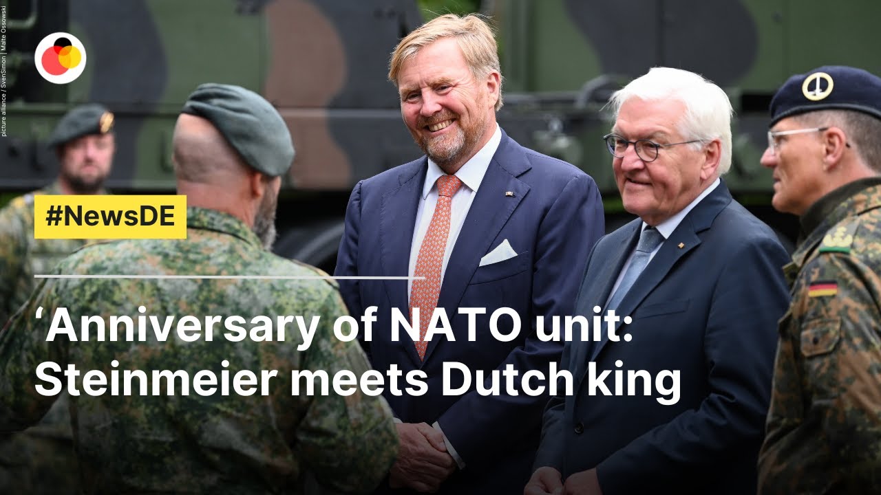 Anniversary of NATO unit: Steinmeier meets Dutch king | #NewsDE