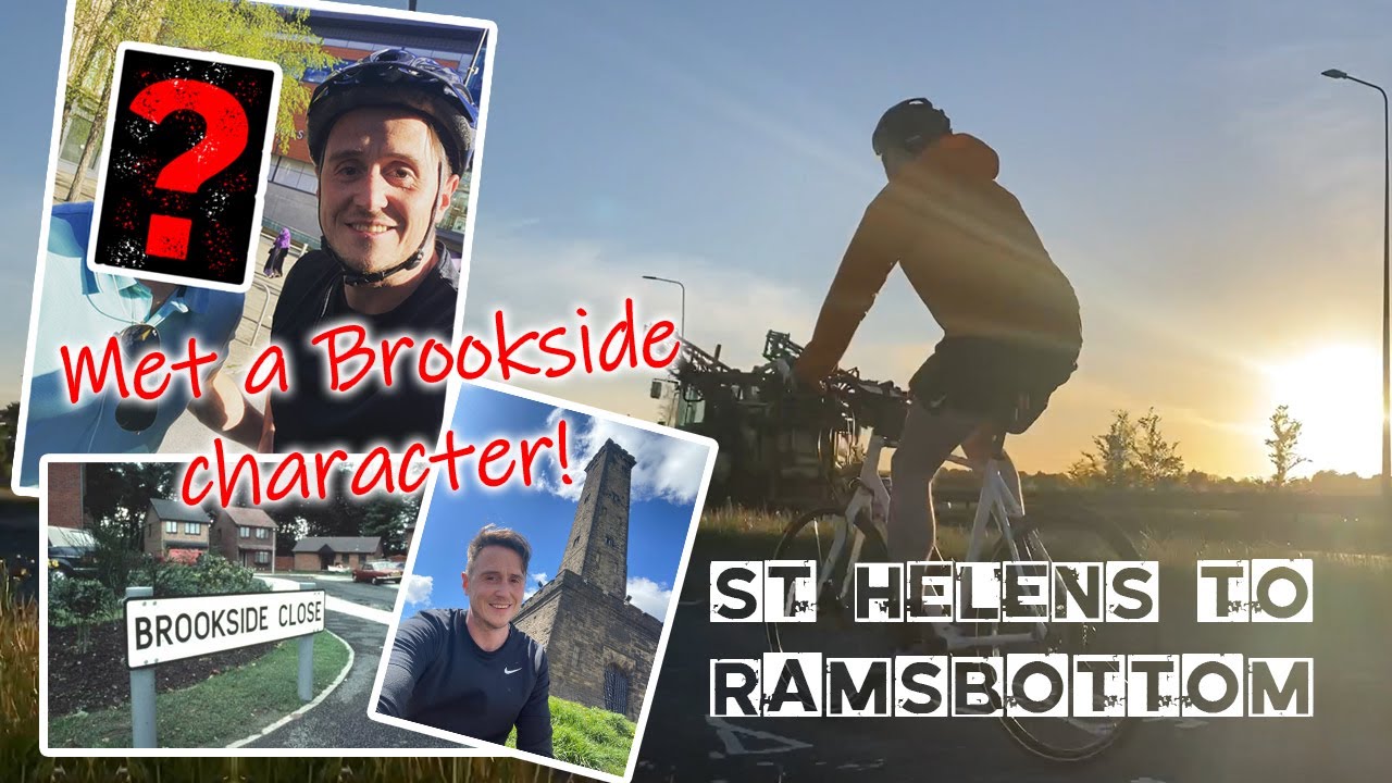 St Helens to Ramsbottom Round-Trip (112km Cycle) - Via Wigan, Bolton, Manchester, Salford & Bury