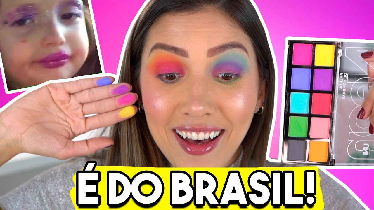 TESTANDO MAKES da 25 que parecem GRINGAS