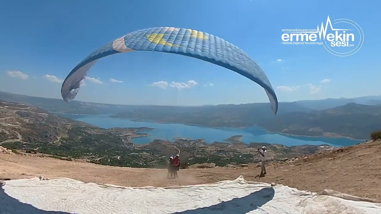 Ermenek Sıla Festivali Yamaç Paraşüt Etkinliği