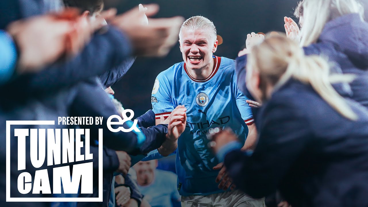 TUNNEL CAM | MAN CITY 3-0 WEST HAM