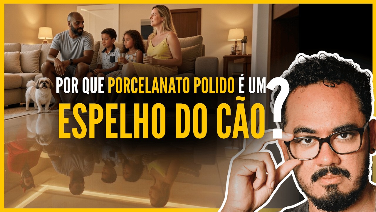 Porcelanato polido é luxo ou castigo? A verdade que não te contam na loja