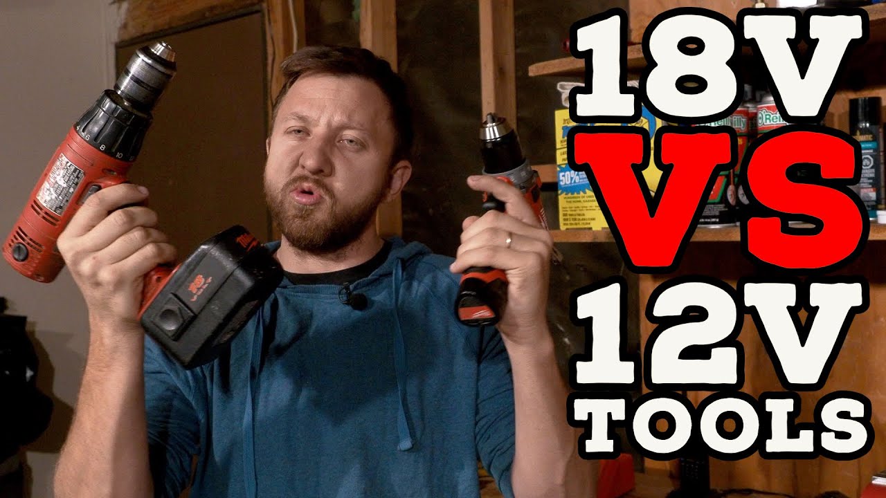 18 Volt VS 12 Volt Tools For The Professional Home Mechanic