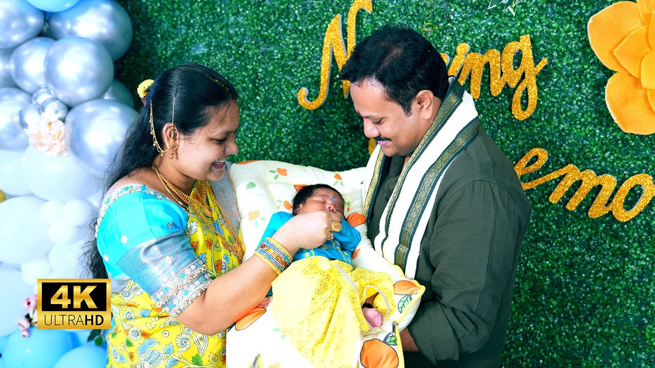 Nihal Aadrik's Naming Ceremony Cinematic Video 4K  #family #trending #india #telugu #charanstudios