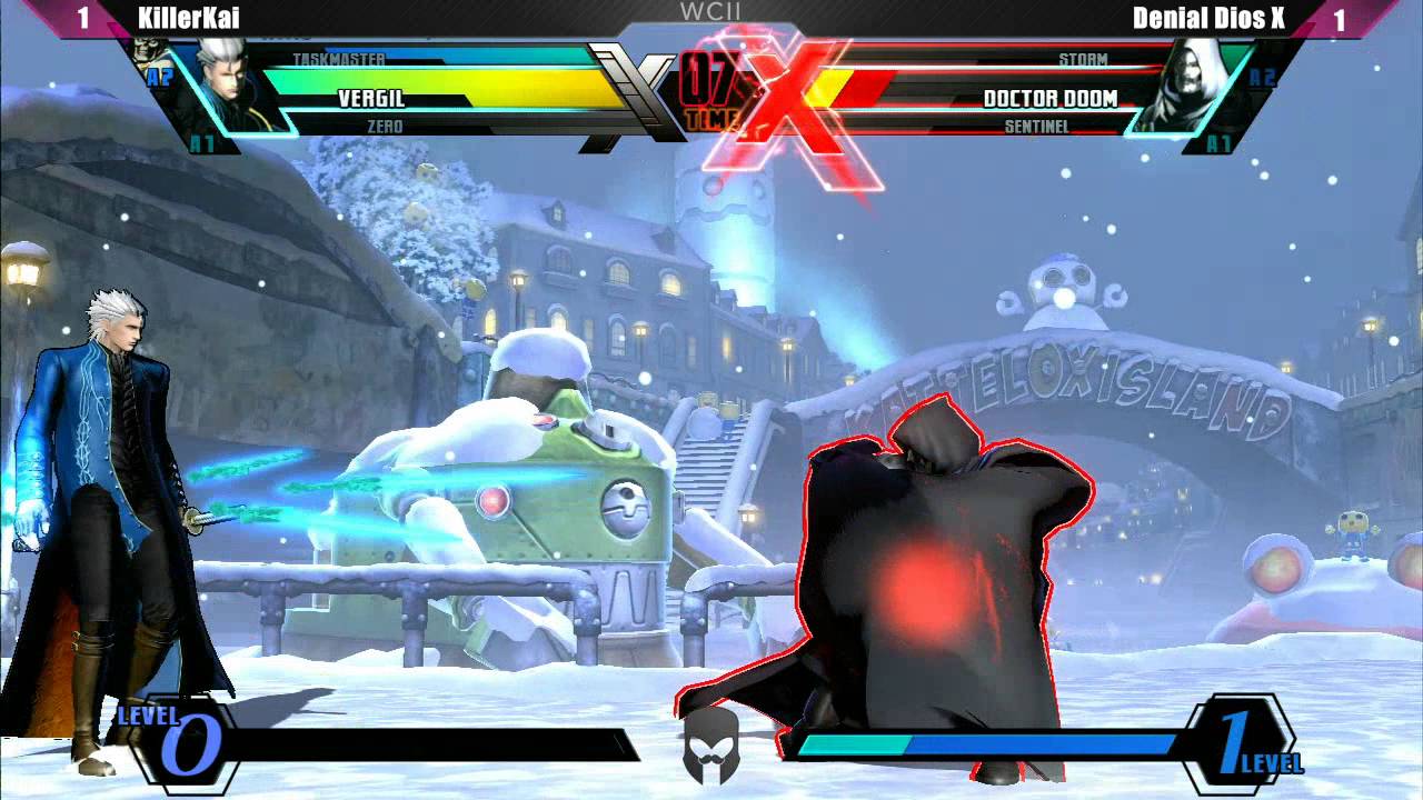 UMvC3 KillerKai против Denial Dios X - Curleh Mustache West vol. 2
