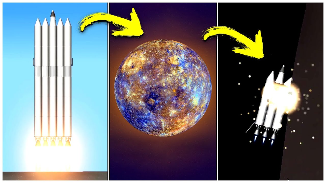 MISSÃO MERCÚRIO: TENTANDO NÃO MORRER NO IMPACTO | Spaceflight Simulator