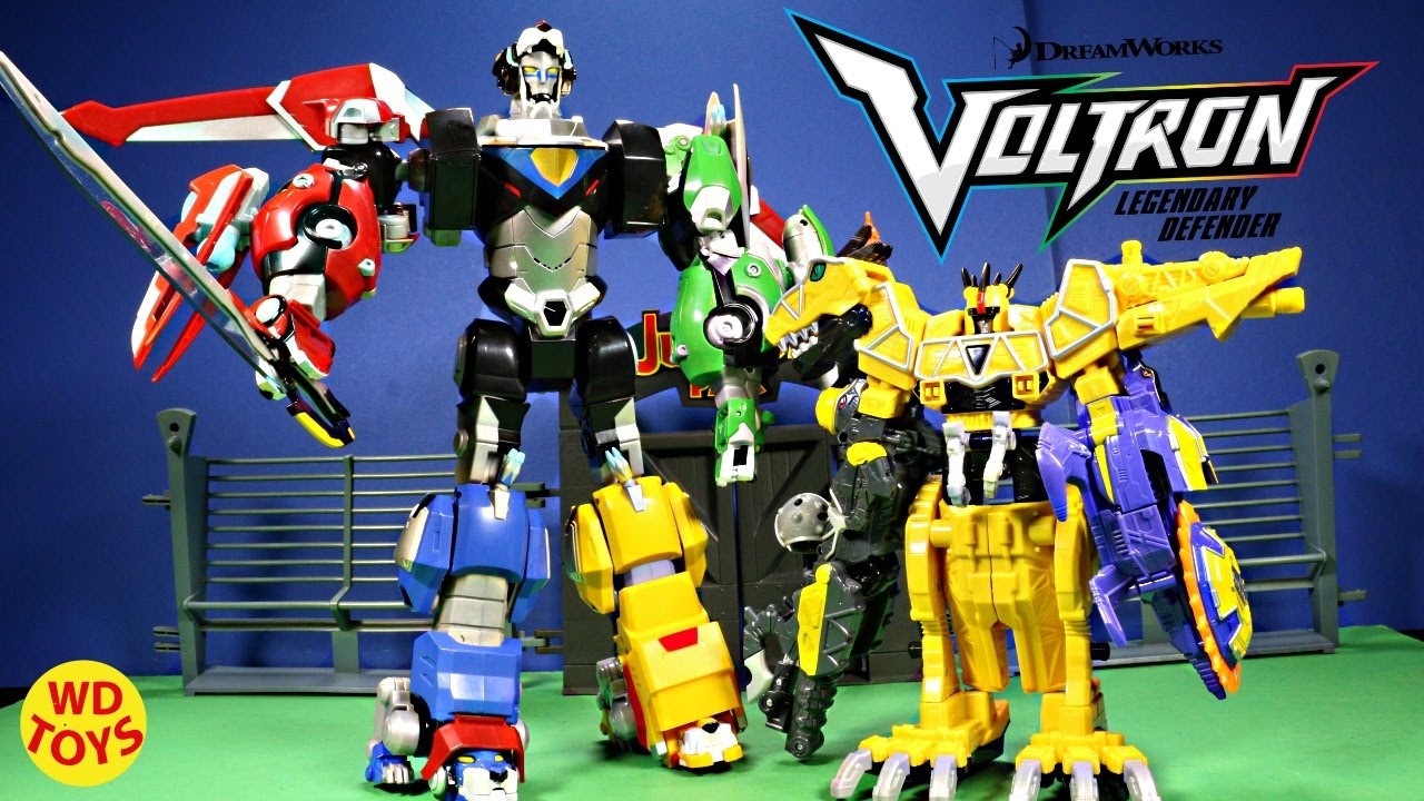 New Voltron Legendary Red Lion Vs Dino Super Charge Megazord Netflix Unboxing Jurassic Park