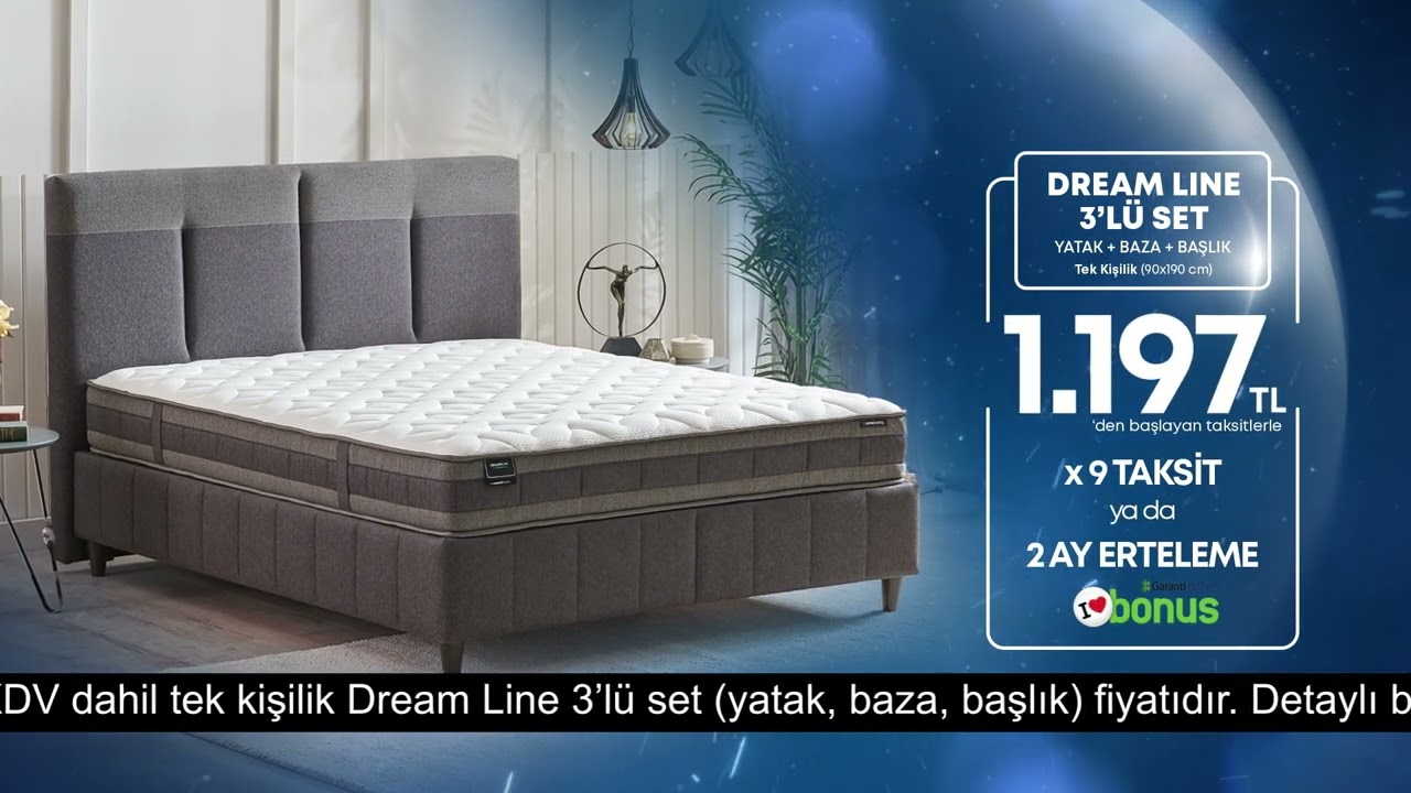 Yataş Bedding | Hızlı Teslimat Dream Line 3'l&uuml; Set