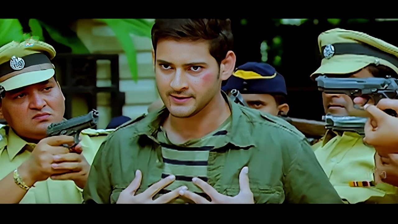 मैं चूड़ियां पहनकर नहीं खड़ा हूं -Mahesh Babu Action scene | No. 1 Businessman blockbuster movie