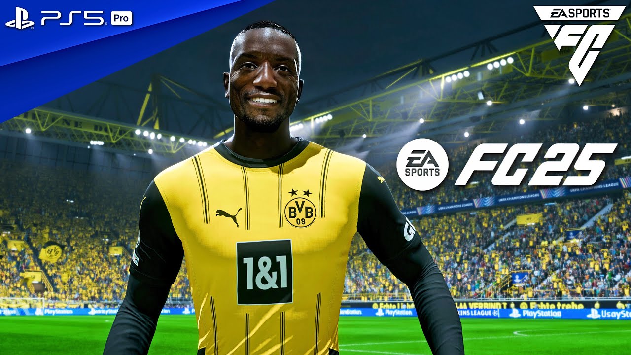 FC 25 - Dortmund vs. Lille - UEFA Champions League 24/25 Round Of 16 Match | PS5 Pro [4K60]