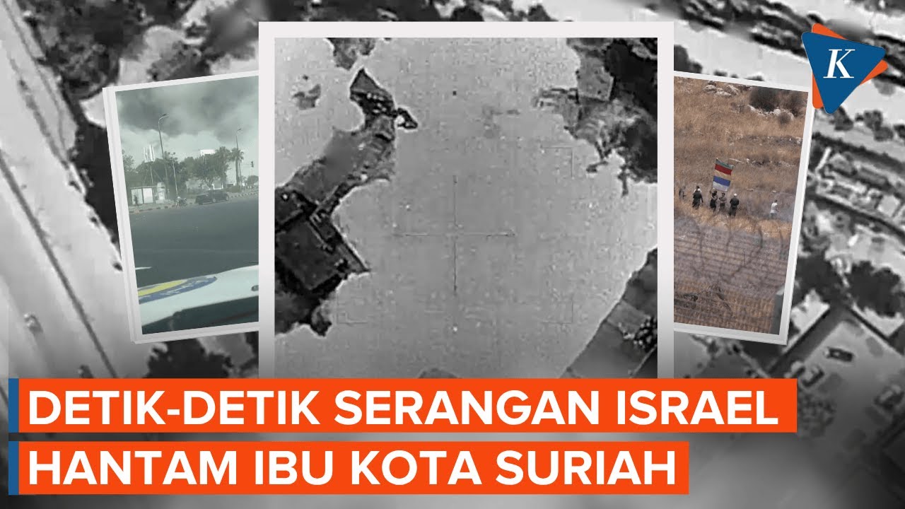 IDF Rilis Video Detik-detik Serangan Israel ke Damaskus Suriah