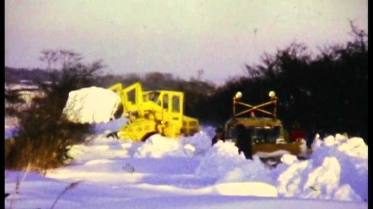 Snowed-in Northumberland, 1947 and 1965