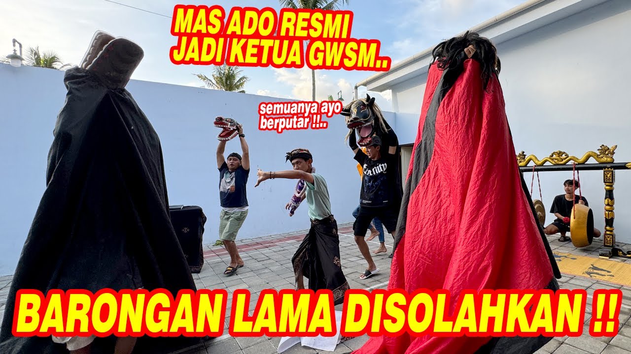 MAS ADO RESMI MENANG !! Semua barongan lama kita solahkan bersama