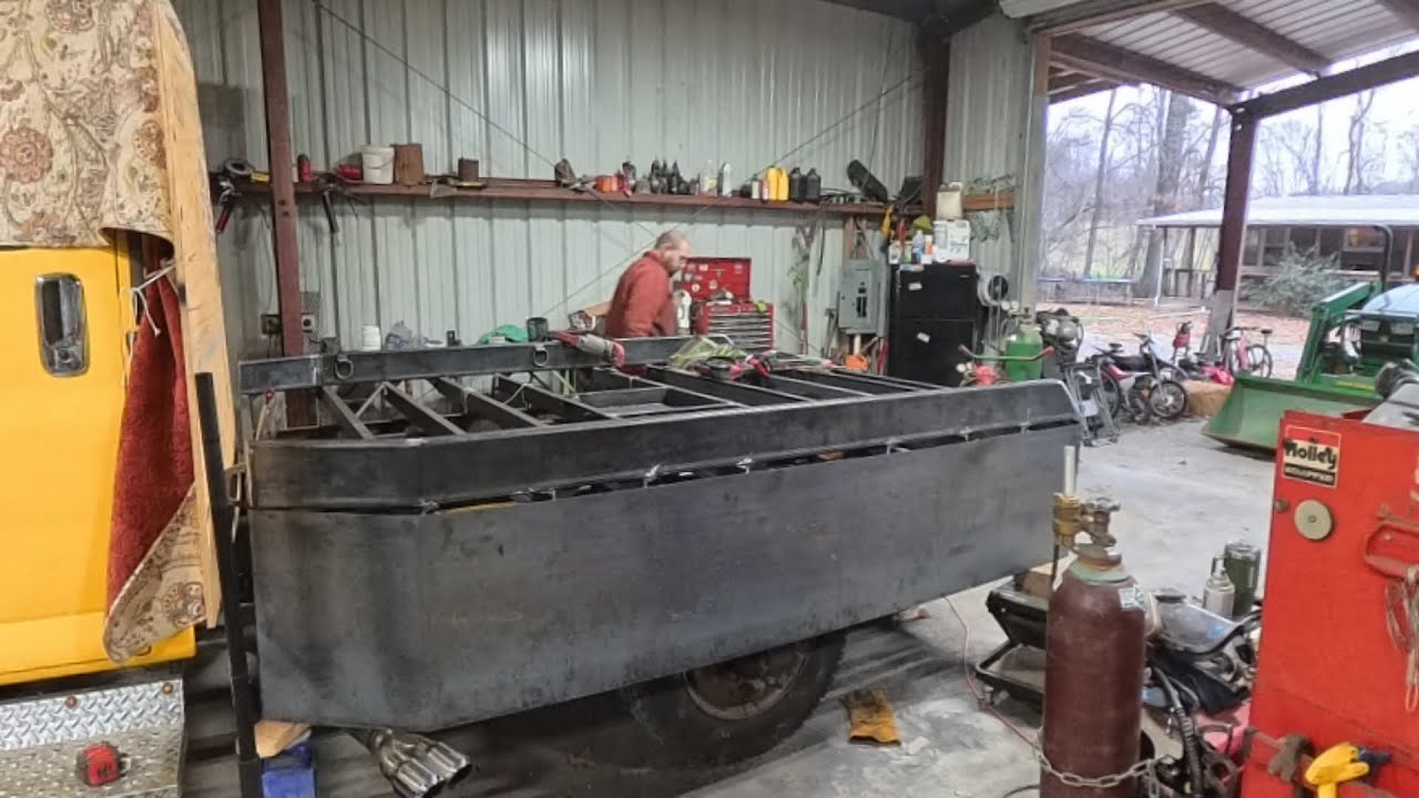Flatbed Build Day 11 & 12  2006 Chevy Kodiak 4x4