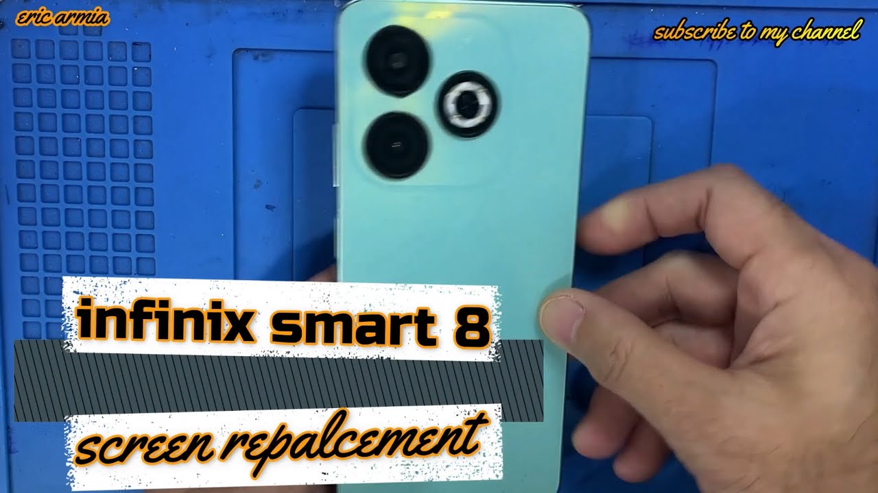 INFINIX SMART 8 - (X6525) - LCD SCREEN REPLACEMENT - CHANGE DISPLAY