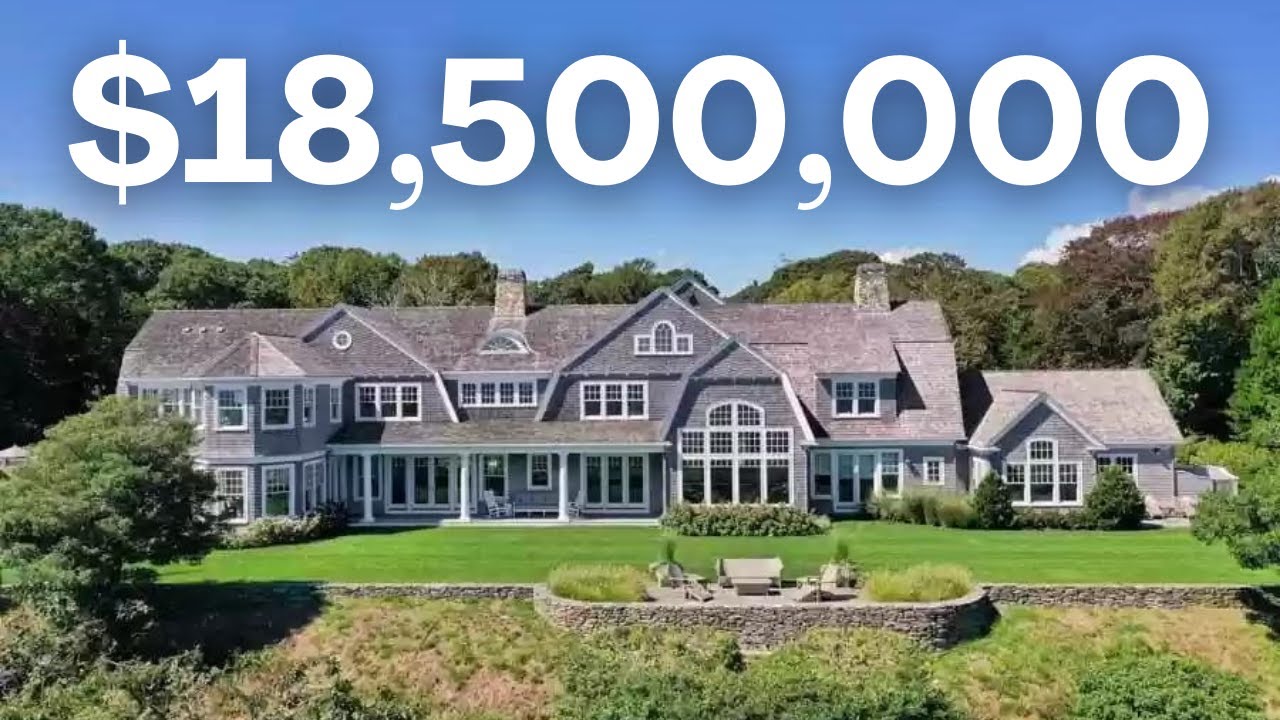 See this $18,500,000 Osterville, Massachusetts Mansion
