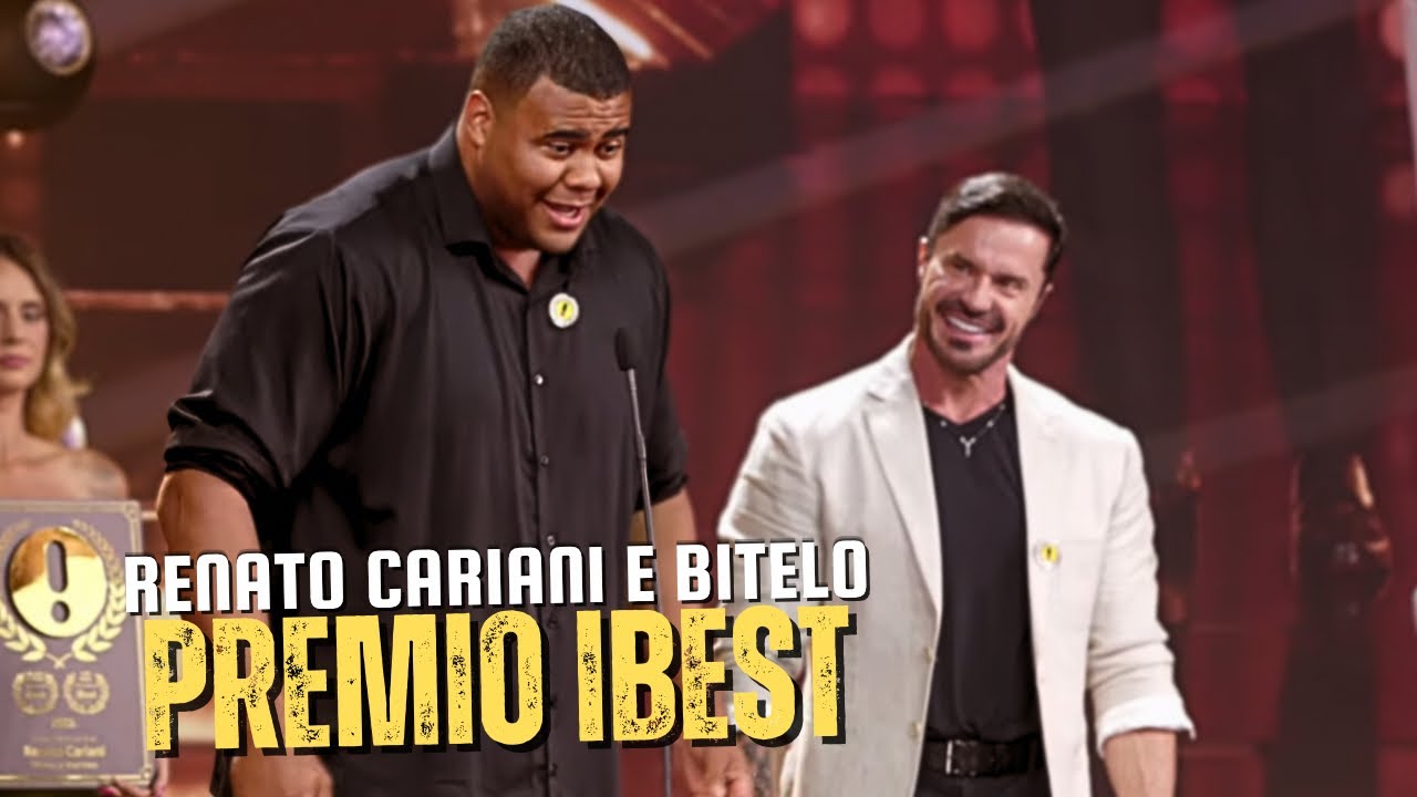 RENATO CARIANI E BITELO VENCEDORES DO PR&Ecirc;MIO IBEST!