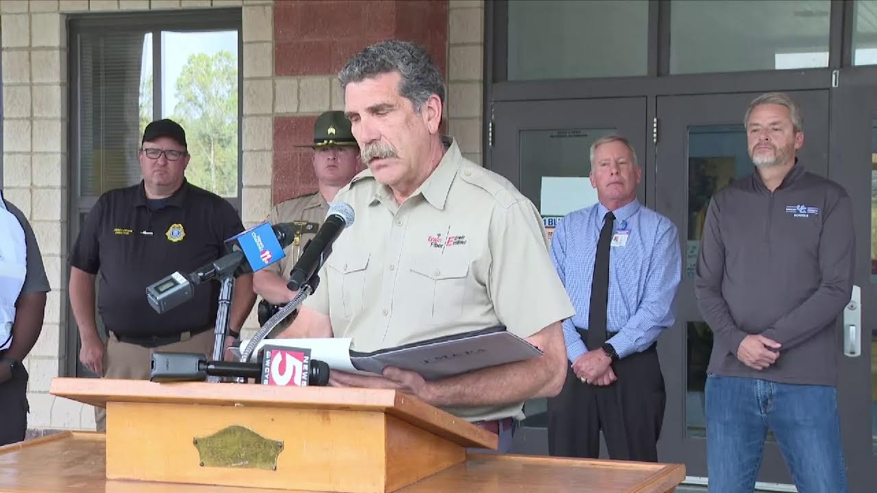 Unicoi County holds press conference regarding flooding