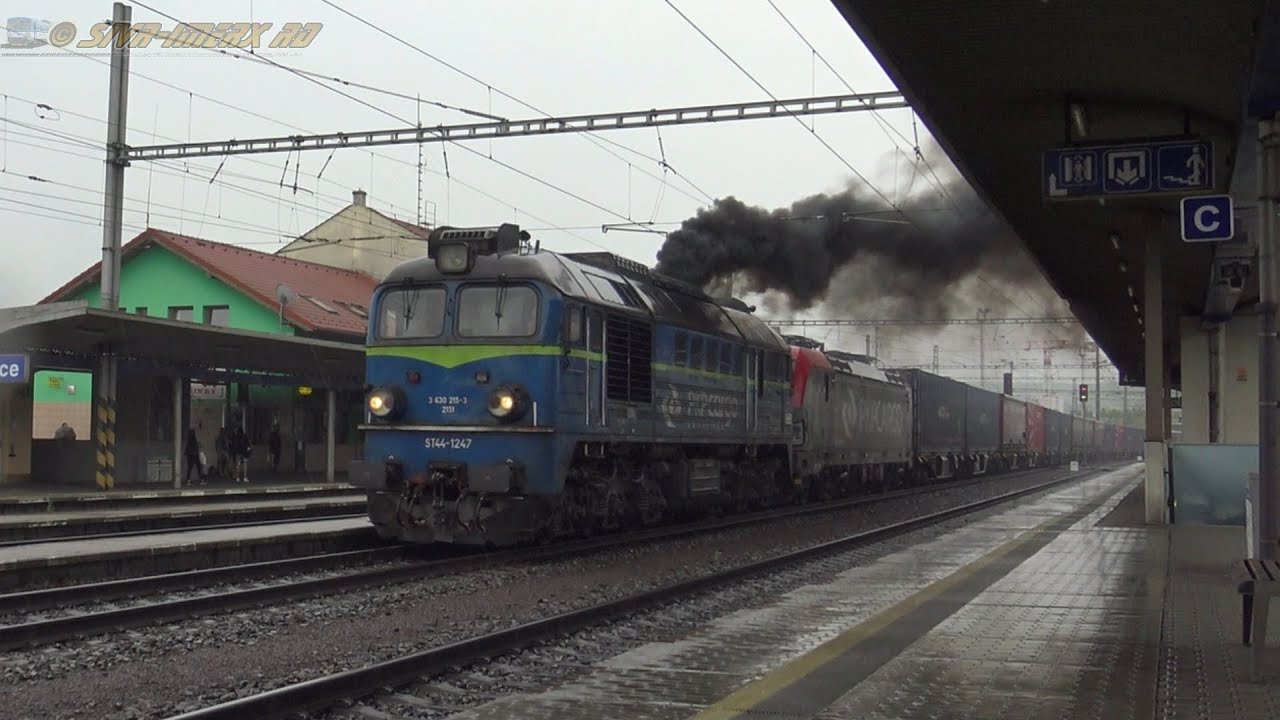 Vlaky Otrokovice - 5.7.2022 (napěťová výluka)