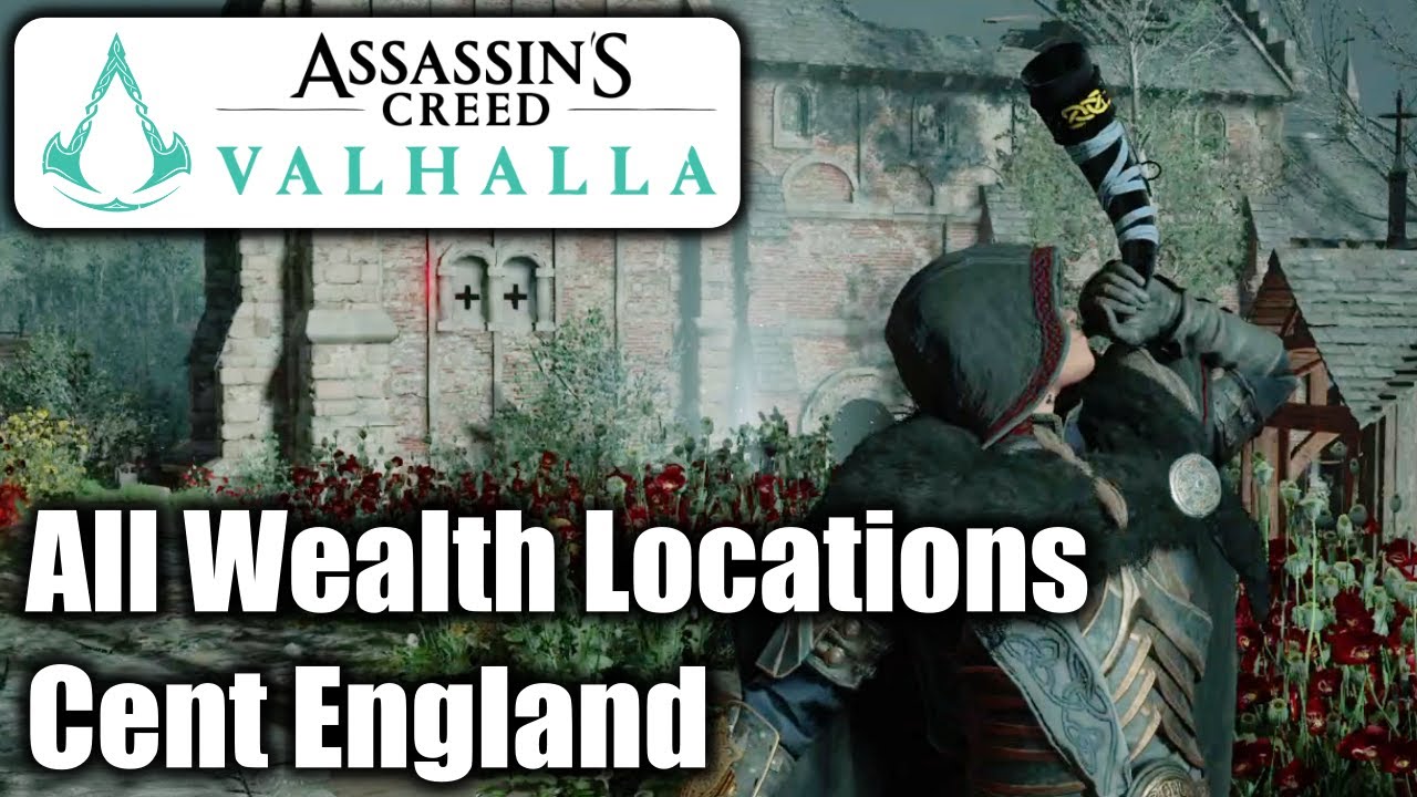 Assassin's Creed Valhalla - All Wealth Locations - Cent England