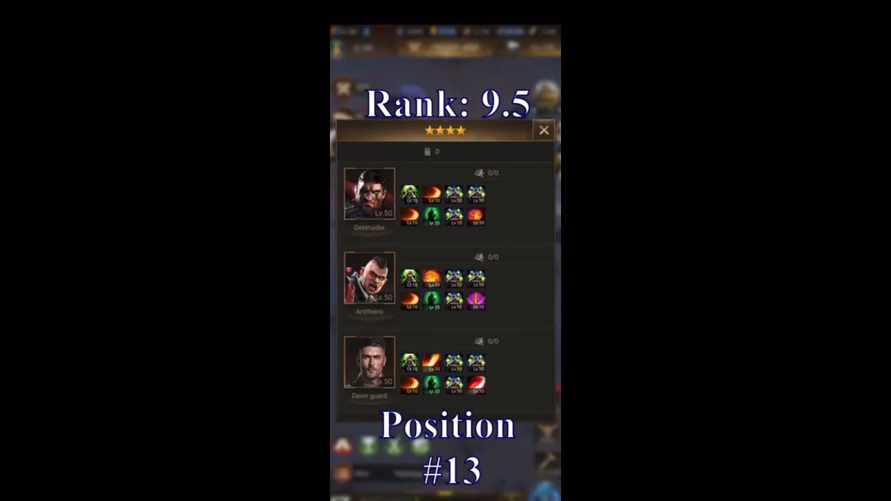 LAST SHELTER SURVIVAL / RANKING DE HEROES NARANJAS Y SUS MEJORES FORMACIONES