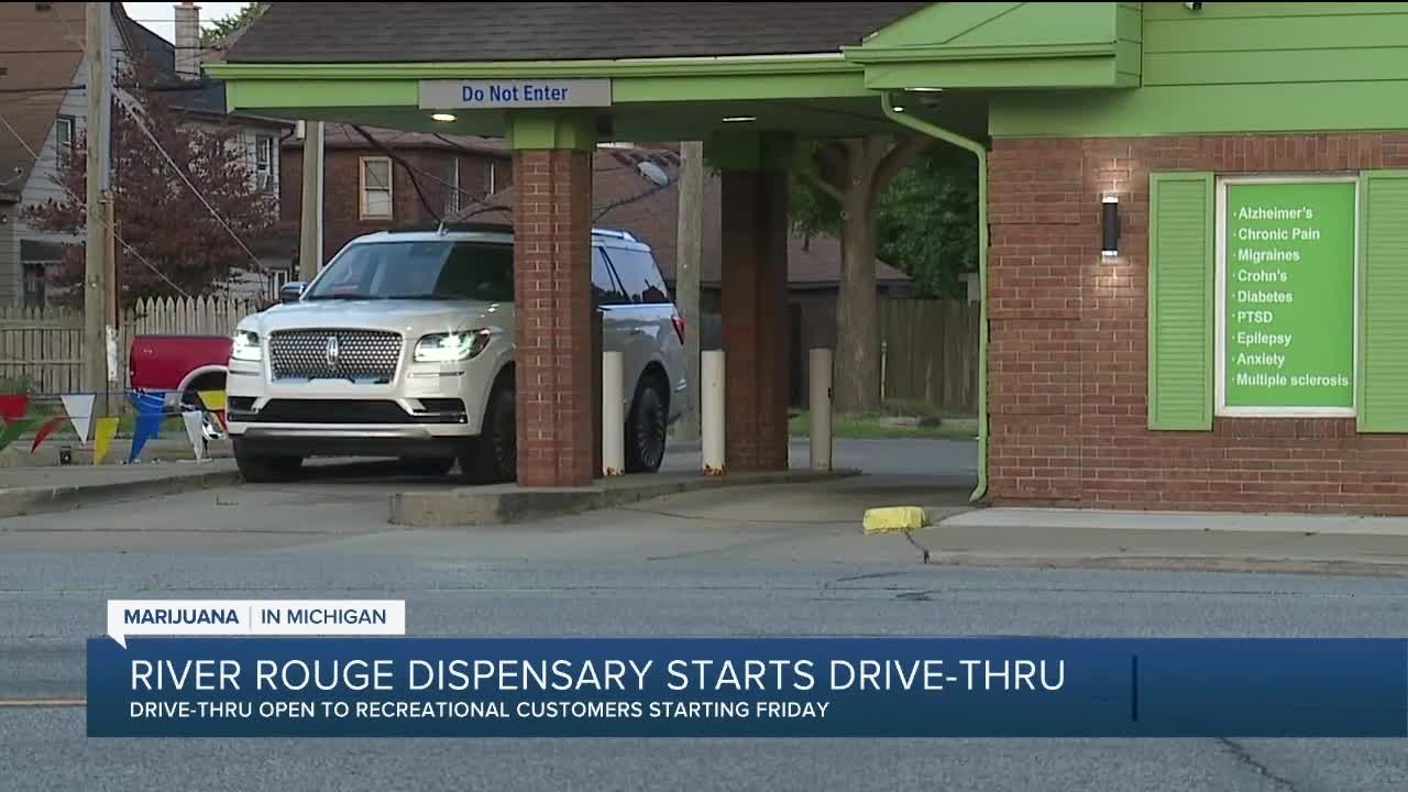 River Rouge marijuana dispensary starts drive-thru