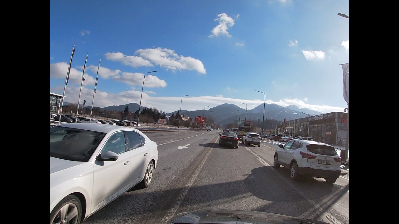 Driving from Brasov to Predeal🇷🇴 / Romania/ scenic drive