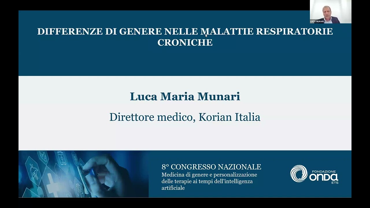 DIFFERENZE DI GENERE NELLE MALATTIE RESPIRATORIE CRONICHE