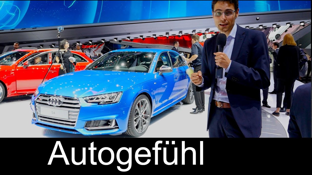 2016 Audi S4 REVIEW at IAA & A4 Avant with premium automotive interior special - Autogefühl