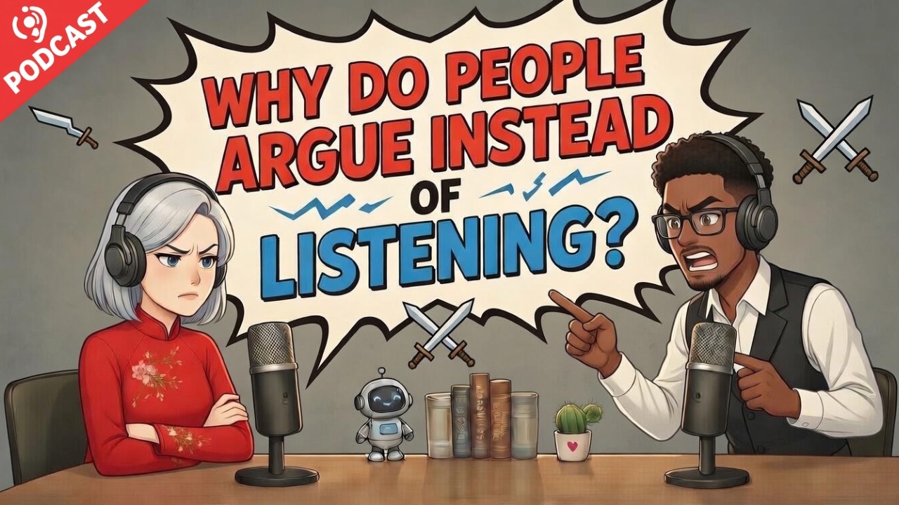English Podcast  | Why Do People Argue Instead of Listening?