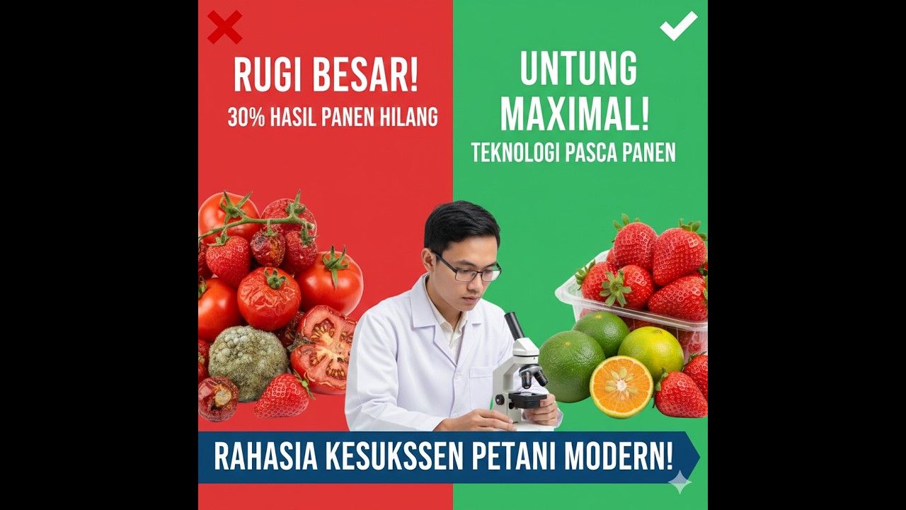 Belajar Teknologi Pangan: Apa Itu Pasca Panen?