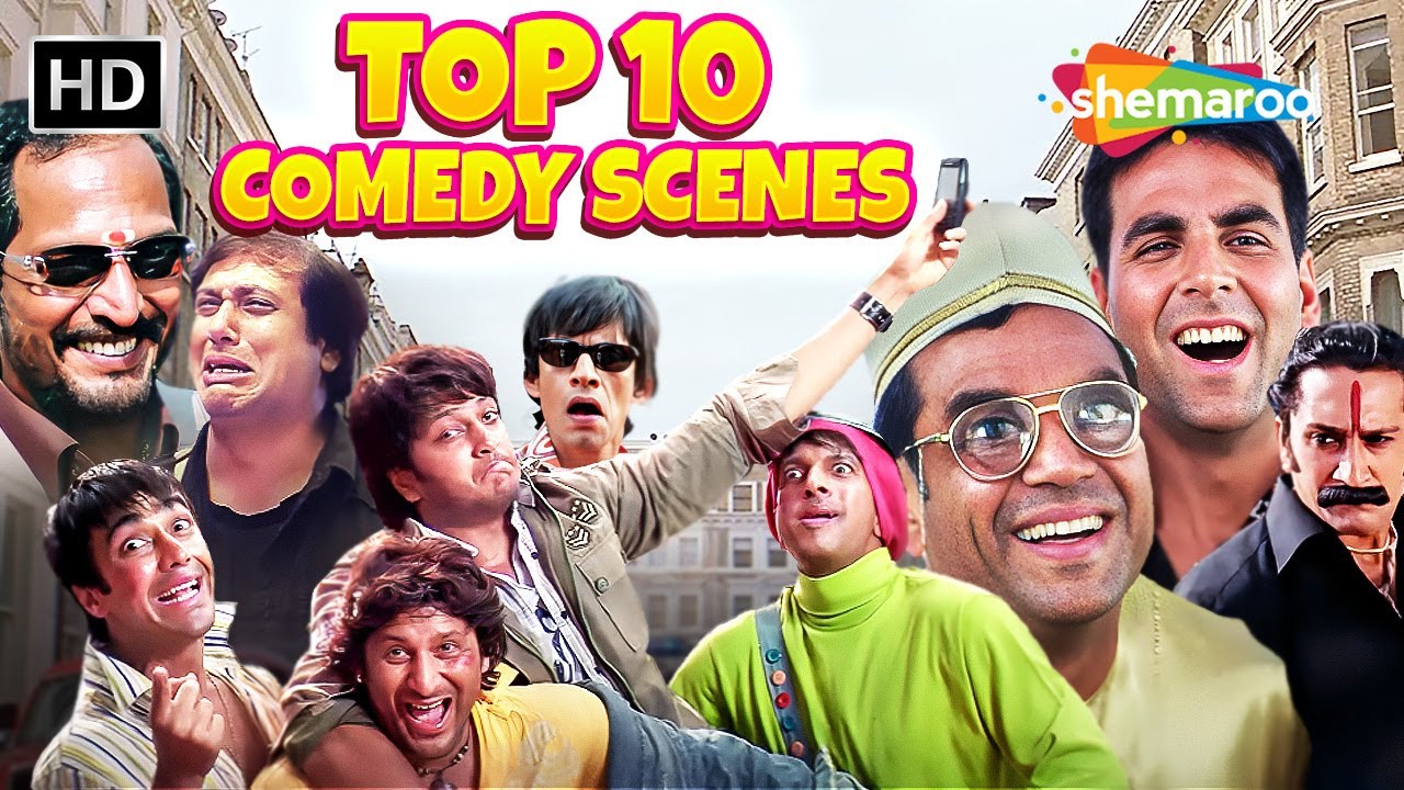 Top 10 Comedy Scenes | Best Of Comedy Scenes | धमाल लोटपोट करदेने वाली कॉमेडी | Shemaroo Comedy