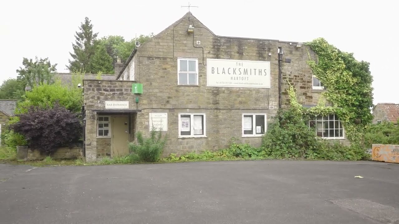 Blacksmiths Arms Hartoft looking very sad