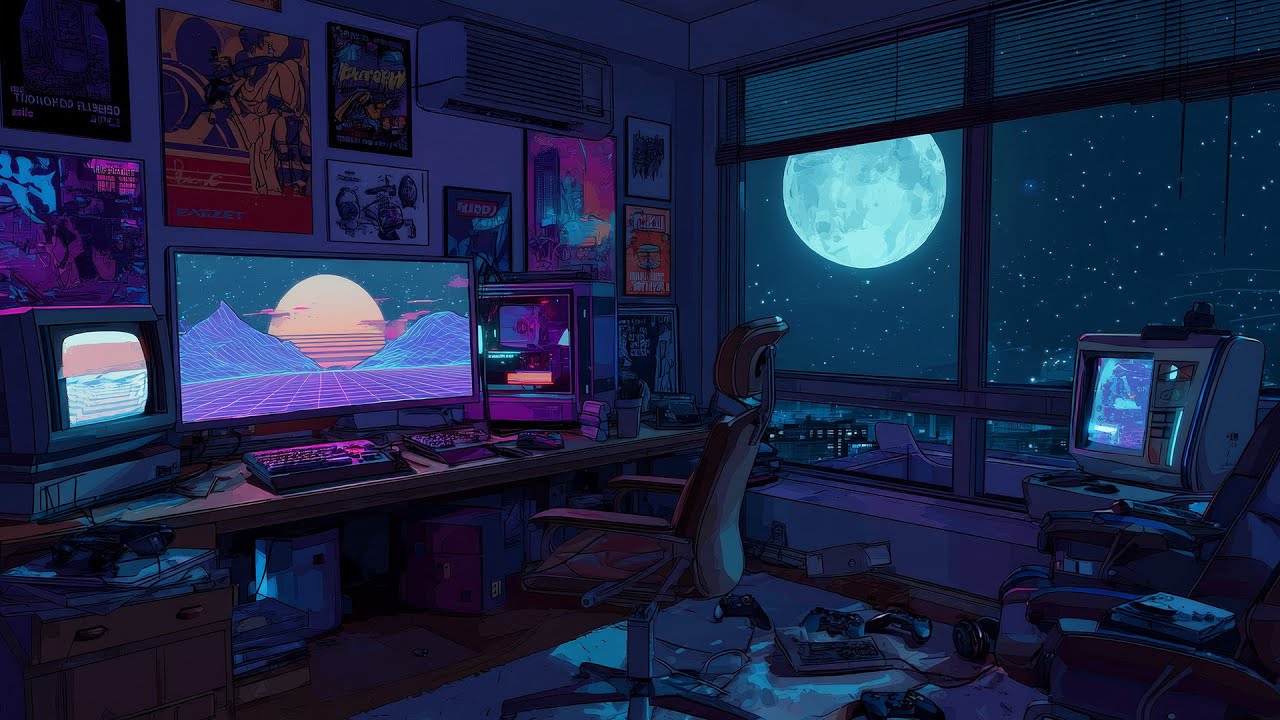 ＳＵＮＳＥＴ　ＶＩＢＥＳ [ Synthwave - Retrowave - Dreamwave Mix ]
