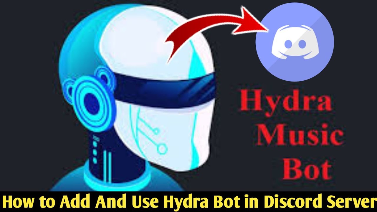 How to Add And Use Hydra Bot in Discord Server (2022) | Discord Hydra Bot Guide