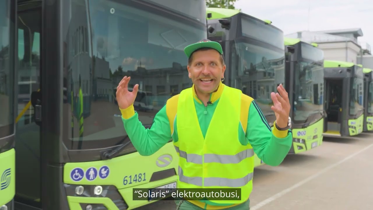 Moderns sabiedriskais transports – zaļāk brauksi, tālāk tiksi!