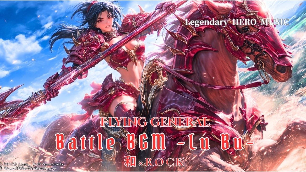 【作業用 BGM】一瞬でテンションが爆上がり/戦闘音楽 Epic Battle Music|-Lu Bu-【集中用 BGM】【１時間耐久】