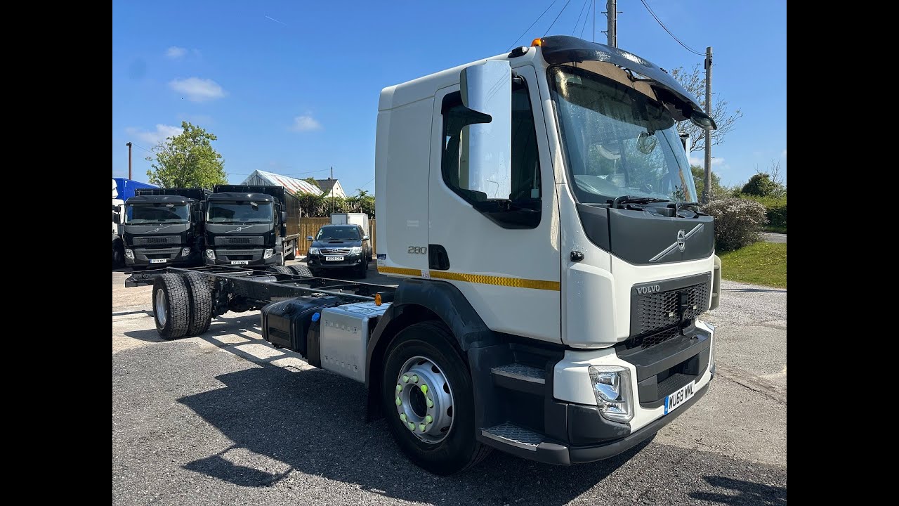 2018 (68) Volvo FL 18,000Kg Chassis cab for sale