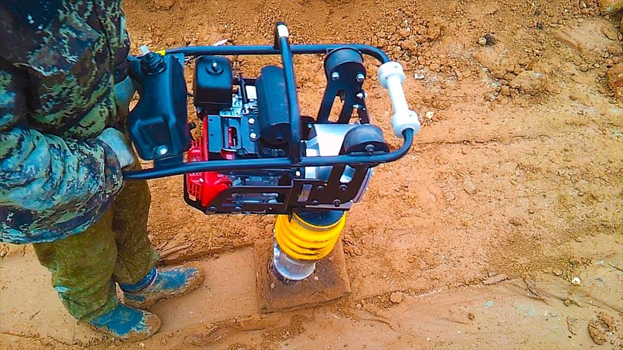 Вибротрамбовка бензиновая Vektor VRG-80. Подробный обзор, преимущества и тест