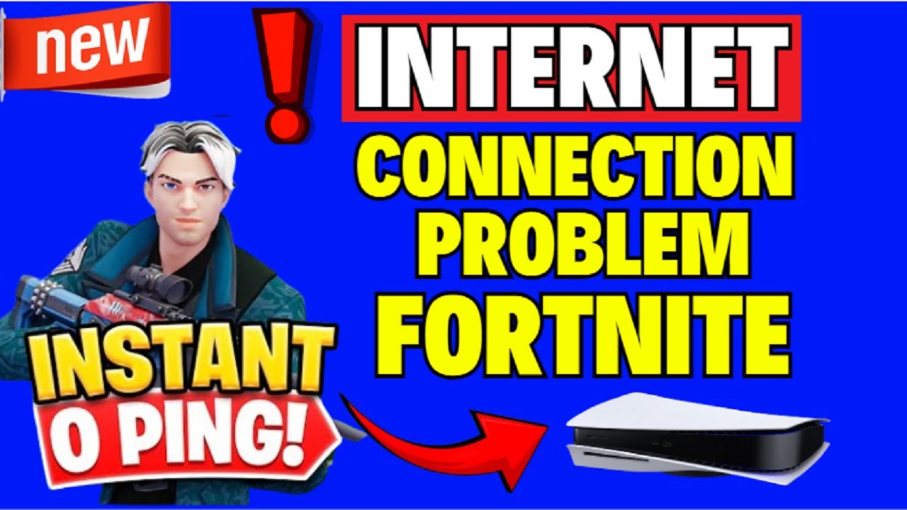 Как исправить проблему с интернет-соединением в Fortnite на PS5