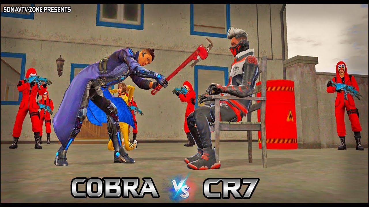 COBRA VS CR7 | FREE FIRE SHORT STORY | SHOT RANGE