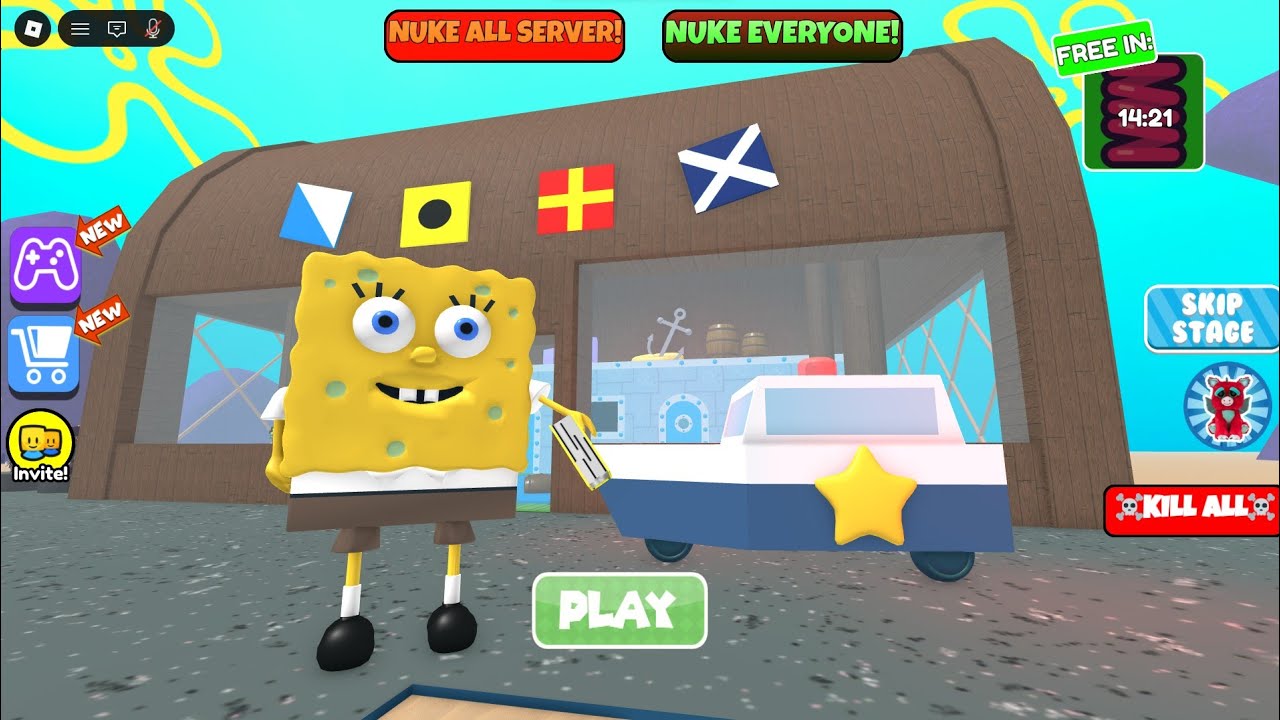 ESCAPE SPONGEBOB AND KRUSTY KRAB OBBY Roblox PERFECT Gameplay Walkthrough NO DEATH 2K