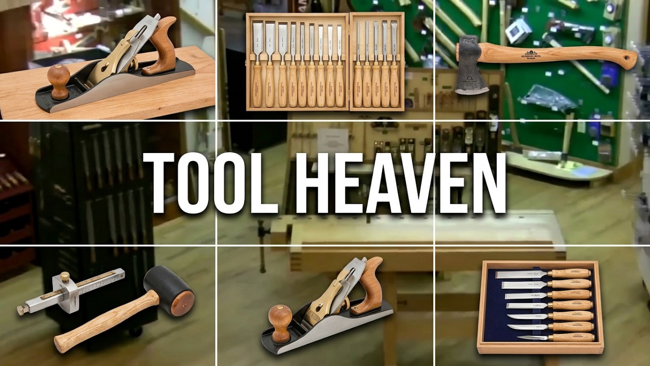 Экскурсия по магазину Highland Woodworking
