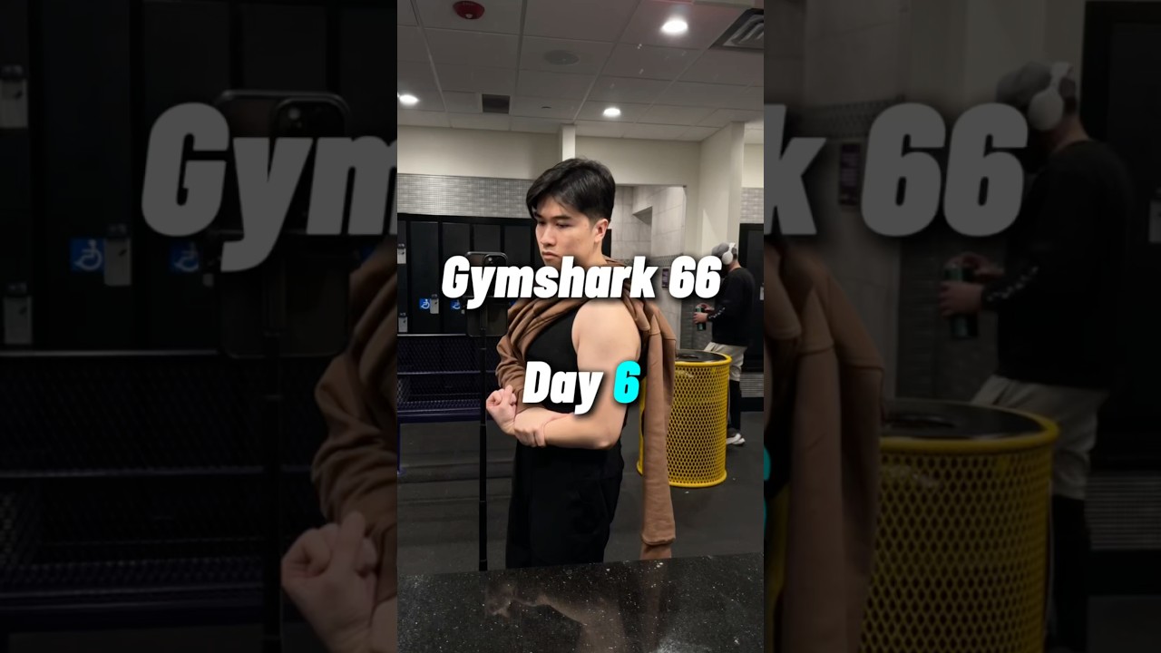Day 6 of Gymshark 66 🦈 Full arm workouts #gymshark66 #gym #fitnessjourney