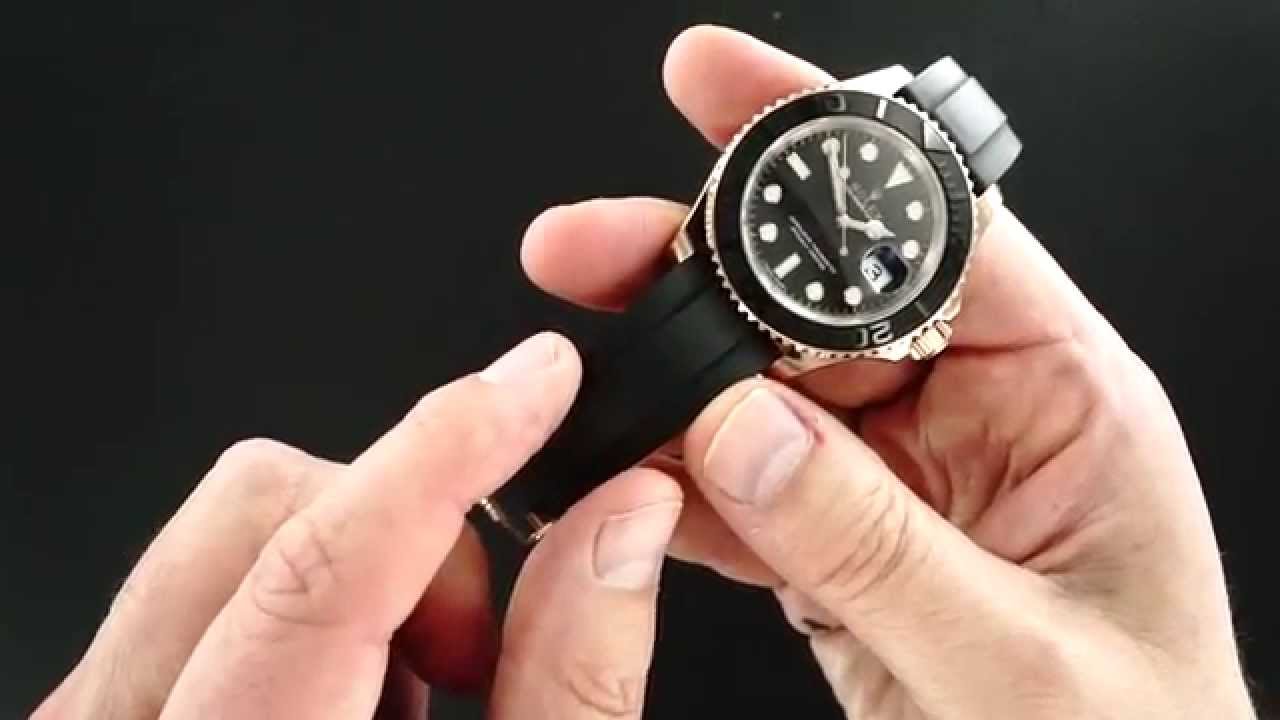 Rolex Yachtmaster 18k Everose Model 116655